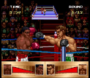 Riddick Bowe Boxing (USA) screen shot game playing